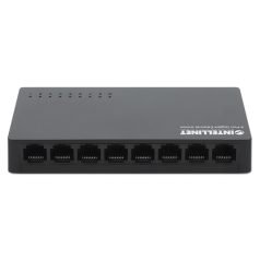   Manhattan Switch - 8 port, 1Gbps, műanyag, IEEE 802.3az, Fekete