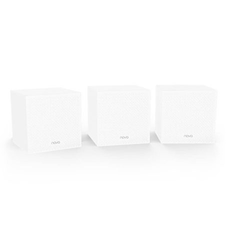 Tenda Mesh WiFi AC2100 - MW12 (3pack; 300Mbps 2,4GHz + 867Mbps 5GHz x2; 3port 1Gbps)