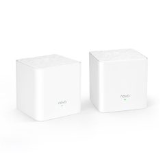   Tenda Mesh WiFi AC1200 - Nova MW3 (2pack; 300Mbps 2,4GHz + 867Mbps 5GHz; 2port 100Mbps; 2x3dBi)