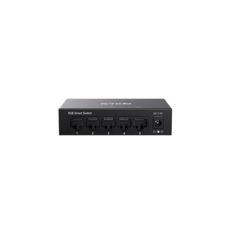 Tenda Switch Menedzselhető - TEG2205D (5x1Gbps; 10Gbps; CloudFi; Fém)