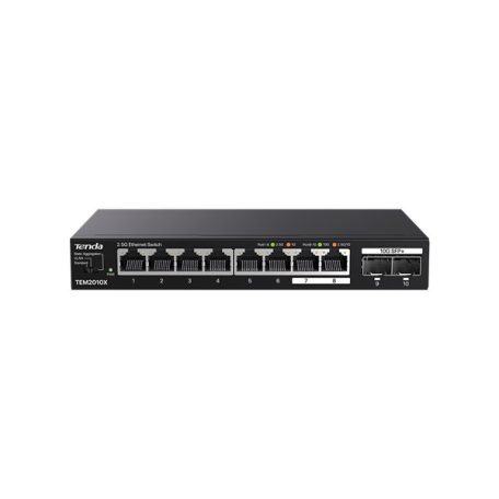 Tenda Switch - TEM2010X (8x 2,5Gbps + 2x 10Gbps SFP)