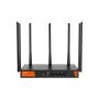   Tenda Router WiFi AX3000 Hotspot - W30E (574Mbps 2,4GHz + 2402Mbps 5GHz; 4port 1Gbps, Max 200 user)