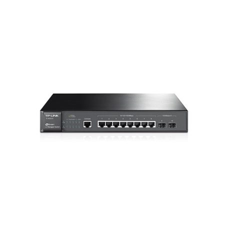 TP-Link Switch Menedzselhető - SG3210 JetStream (L2; 8port 1Gbps + 2port gigabit SFP; IPv6)