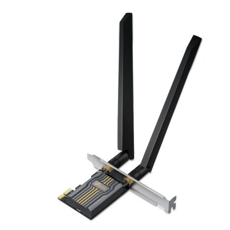 TP-Link Hálózati adapter WiFi BE6500 - Archer TBE400 (PCI-E; 688Mbps 2.4Ghz +2882Mbps 5Ghz +2882Mbps 6Ghz; BT5.4; Wifi7)