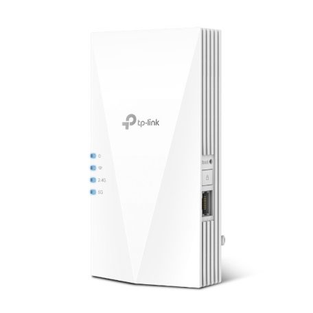 TP-Link Range Extender WiFi AX3000 - RE700X (2402Mbps 5GHz + 574Mbps 2,4GHz; WiFi6; 1x1Gbps)