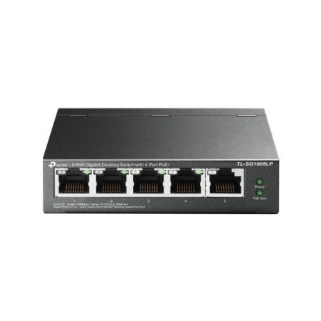 TP-Link Switch  PoE - TL-SG1005LP (5port 1Gbps; 5/4 af PoE port; 40W)