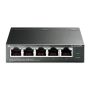   TP-Link Switch  PoE - TL-SG105PE (5 port 1Gbps; 5 af/at PoE+ port; 65W)