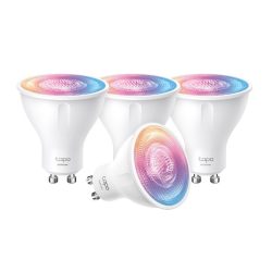 TP-Link Okos Izzó - Tapo L630 (Multicolor; 230V; GU10; 2,4GHz WiFi; 350 lumen; 3.7W; Távoli hozzáférés, Ütemezés)