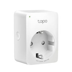   TP-Link Okos Dugalj - Tapo P100 2-pack (230V-10A; 2,4GHz WiFi; Távoli hozzáférés; Ütemezés; Távoli mód)