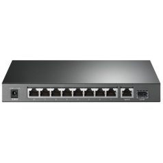   TP-Link Switch  PoE - TL-SG1210P (10 port 1Gbps; 8x at/af PoE port; 63W; 1x SFP)