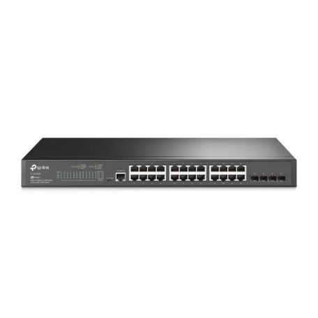 TP-Link Switch Smart - SG3428 JetStream (L2,L2+; IPv6; 24port 1Gbps + 4port 1Gbps SFP + Console port)