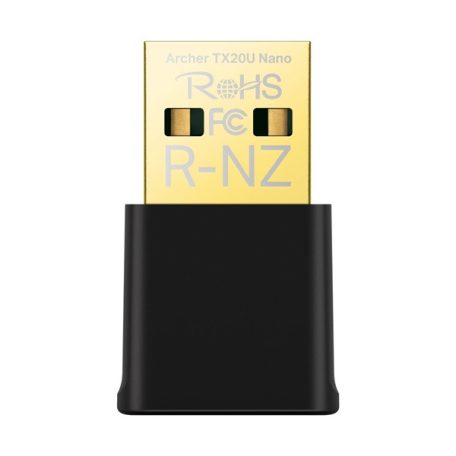 TP-Link Hálózati Adapter WiFi AX1800 - Archer TX20U Nano (USB2.0; 574Mbps 2.4Ghz + 1201Mbps 5Ghz; WiFi6)