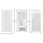 Be Quiet! Számítógépház - Shadow Base 800 FX White (ATX, edzett üveg oldallap, fehér)
