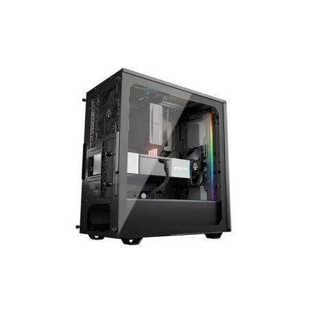 Be Quiet! Számítógépház - Pure Base 501 DX Black (ATX, edzett üveg oldallap, fekete)
