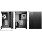 Be Quiet! Számítógépház - LIGHT BASE 500 LX Black (ATX, edzett üveg oldallap, fekete)