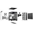 Be Quiet! Számítógépház - LIGHT BASE 500 LX Black (ATX, edzett üveg oldallap, fekete)