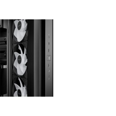 Be Quiet! Számítógépház - LIGHT BASE 500 LX Black (ATX, edzett üveg oldallap, fekete)