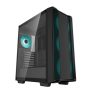   DeepCool Számítógépház - CC560 V2 (fekete, ablakos, 4x12cm ventilátor, Mini-ITX / Micro-ATX / ATX, 1xUSB3.0, 1xUSB2.0)