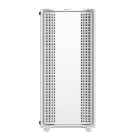 DeepCool Számítógépház - CC560 WHITE V2 (fehér, ablakos, 4x12cm LED venti, ATX, 1xUSB3.0, 1xUSB2.0, fehér)