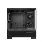 DeepCool Számítógépház - CG380 3F (fekete, ablakos, 3x12cm A-RGB, BTF, mATX, 2xUSB3.0, 1xUSB2.0)