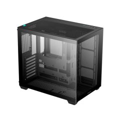   DeepCool Számítógépház - CG530 (fekete, ablakos, venti nélkül, BTF, ATX, 2xUSB3.0, 1xUSB2.0)