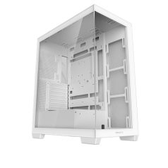   DeepCool Számítógépház - CG580 WH (fehér, abakos, venti nélkül, BTF, ATX, 2xUSB3.0, 1xUSB2.0)