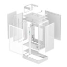 DeepCool Számítógépház - CH170 PLUS WH (Micro-ATX/Mini-ITX, 2xUSB3.0, Type-C, fehér)