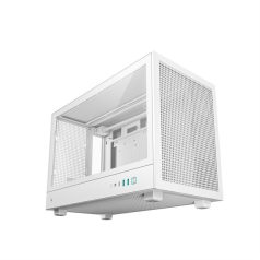   DeepCool Számítógépház - CH260 WH (fekete, Mini-ITX/Micro ATX (BTF), 2xUSB3.0, Type-C, fehér)