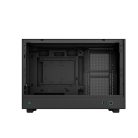 DeepCool Számítógépház - CH260 (fekete, Mini-ITX/Micro ATX (BTF), 2xUSB3.0, Type-C, fekete)
