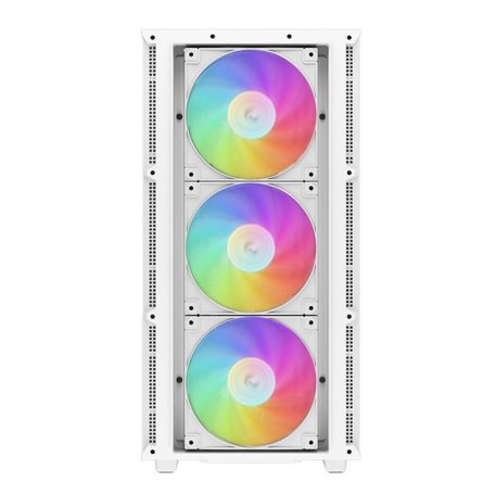 DeepCool Számítógépház - CH560 WH (fehér, 3x14cm + 1x12  A-RGB ventilllátor, E-ATX, 2xUSB3.0)