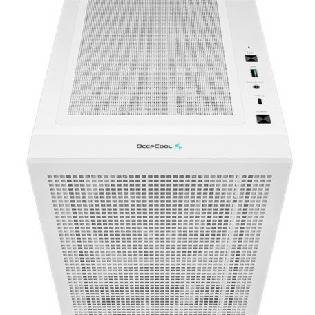 DeepCool Számítógépház - CH560 WH (fehér, 3x14cm + 1x12  A-RGB ventilllátor, E-ATX, 2xUSB3.0)