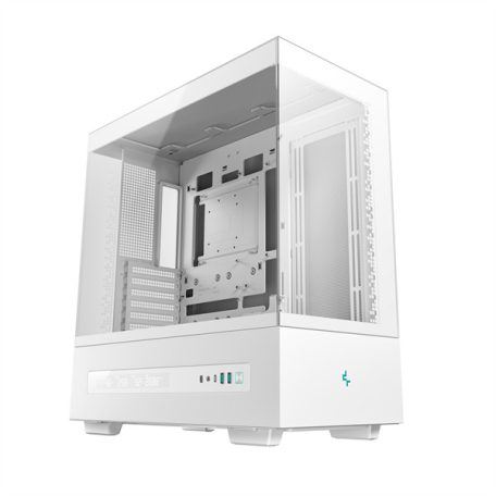 DeepCool Számítógépház - CH690 DIGITAL WH (fehér, ATX, 1xUSB-C, 2xUSB3.0)