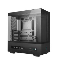   DeepCool Számítógépház - CH690 DIGITAL (fekete, ATX, 1xUSB-C, 2xUSB3.0)