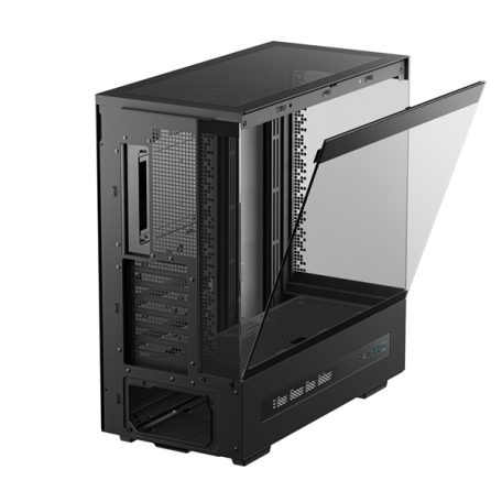 DeepCool Számítógépház - CH690 DIGITAL (fekete, ATX, 1xUSB-C, 2xUSB3.0)