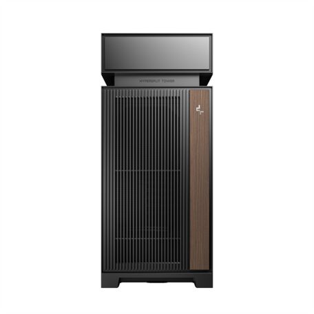 DeepCool Számítógépház - CL6600 (fekete, 1x360cm AIO vízhűtés, 2x120mm A-RGB, ATX, 2xUSB3.0, 1xUSB-C)