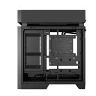 DeepCool Számítógépház - CL6600 (fekete, 1x360cm AIO vízhűtés, 2x120mm A-RGB, ATX, 2xUSB3.0, 1xUSB-C)
