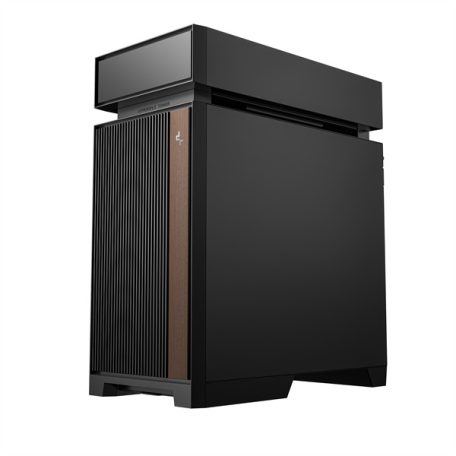 DeepCool Számítógépház - CL6600 (fekete, 1x360cm AIO vízhűtés, 2x120mm A-RGB, ATX, 2xUSB3.0, 1xUSB-C)
