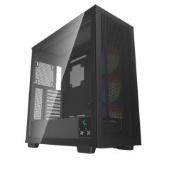   DeepCool Számítógépház - MORPHEUS (fekete, moduláris, 3x140mm ventilátor,Mini-ITX /M-ATX /ATX /E-ATX, 4xUSB3.0, 1xUSB-C)