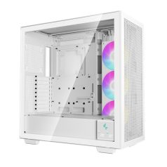   DeepCool Számítógépház - MORPHEUS WH (fehér, moduláris, 3x140mm venti,Mini-ITX /M-ATX /ATX /E-ATX, 4xUSB3.0, 1xUSB-C)