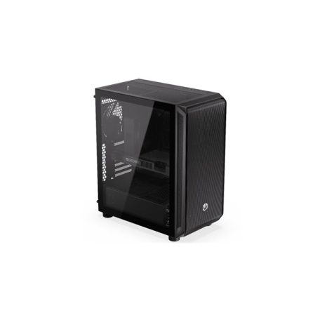 Endorfy Számítógépház - Arx 500 Core (ATX /micro ATX/ITX, 1xUSB-C, 2xUSB3.2, 7x14cm ventilátor, ablakos, fekete)