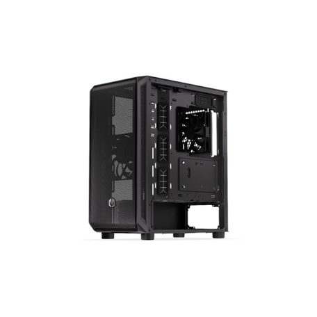 Endorfy Számítógépház - Arx 500 Core (ATX /micro ATX/ITX, 1xUSB-C, 2xUSB3.2, 7x14cm ventilátor, ablakos, fekete)