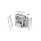 Endorfy Számítógépház - Arx 500 White ARGB (ATX/micro ATX/ITX, 1xUSB-C, 2xUSB3.0, 4x14cm LED ventilátor, ablakos, fehér)