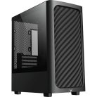 Formula Számítógépház - Air Mesh G3 Black (fekete, ablakos, 1x12cm venti, mATX, 1xUSB3.0, 2xUSB2.0)
