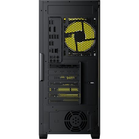 Formula Számítógépház - Air Power G3 Black (fekete, ablakos, 4x12cm venti, ATX, 1xUSB3.0, 2xUSB2.0)