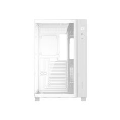   ID-Cooling Számítógépház - VIEW 510 WH (ablakos, venti nélkül, BTF, ATX, USB3.0, 1xUSB-C, fehér)