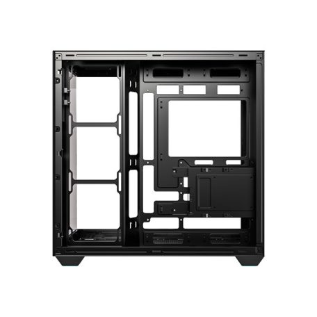 ID-Cooling Számítógépház - VIEW 510 (ablakos, venti nélkül, BTF, ATX, USB3.0, 1xUSB-C, fekete)