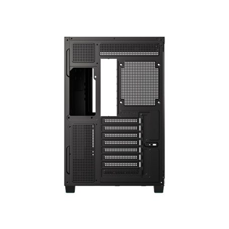 ID-Cooling Számítógépház - VIEW 510 (ablakos, venti nélkül, BTF, ATX, USB3.0, 1xUSB-C, fekete)