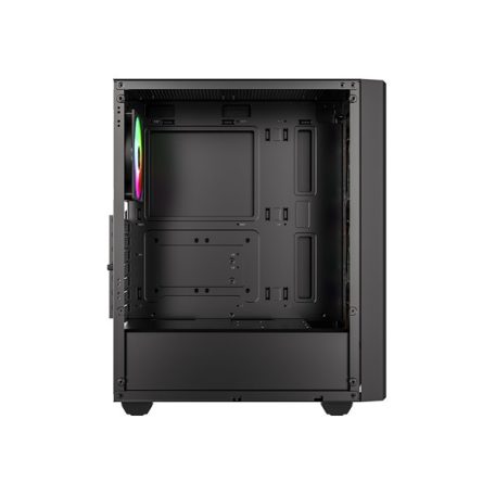 ID-Cooling Számítógépház - WARE 310 ARGB (ablakos, 4x12cm A-RGB, ATX, USB3.0, 1xUSB-C, 1xUSB2.0, fekete)