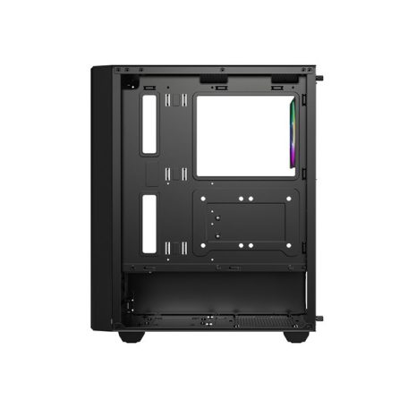 ID-Cooling Számítógépház - WARE 310 ARGB (ablakos, 4x12cm A-RGB, ATX, USB3.0, 1xUSB-C, 1xUSB2.0, fekete)