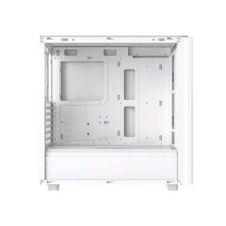 ID-Cooling Számítógépház - WARE 510 WH (ablakos, venti nélkül, ATX, USB3.0, 1xUSB-C, 1xUSB2.0, fehér)